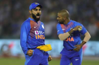 India registered an easy seven-wicket victory against South Africa to take a 1-0 lead in the three-match series.