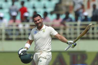 Dean Elgar and Quinton de Kock kept the skilful Indian spinners at bay with memorable hundreds, orchestrating South Africa's spirited counter-offensive against the fancied hosts in the first Test.