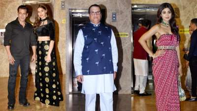 Bollywood celebrities attend pre-Diwali Party hosted by Ramesh Taurani's residence