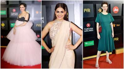 Several Bollywood celebrities such as Deepika Padukone, Karan Johar, Kalki Koechlin, Taapsee Pannu and several others dazzled on the red carpet of&amp;nbsp;the 21st edition of the JIO MAMI Mumbai Film Festival.