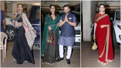 Bollywood's power couple Kareena Kapoor Khan and Saif Ali Khan hosted a grand Diwali 2019 bash for family and close friends.