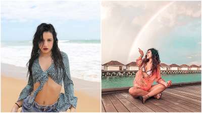 Benafsha Soonawalla, best known for her appearance in the reality show Bigg Boss, has got everyone talking with her recent beach pictures.