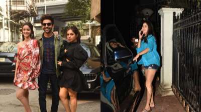 From Ananya Panday, Bhumi Pednekar and Kartik Aaryan&amp;rsquo;s looks for Pati Patni Aur Woh promotions to Varun Dhawan getting clicked after gym, here are all the latest celebrities photos.