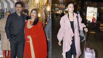 Latest celeb pics: Bollywood sizzles at the Ambani bash; Alia Bhatt, Siddharth Malhotra spotted at the airport