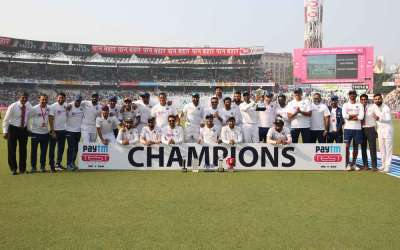 India registered an emphatic innings-and-46-run victory over Bangladesh to secure a seventh consecutive win in the World Test Championship.