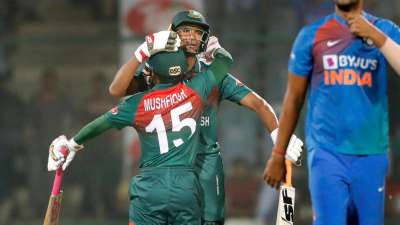 Bangladesh registered an emphatic 7-wicket victory in the first T20I of the three-match series against India.