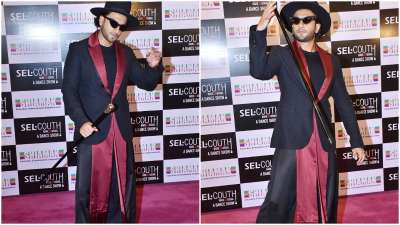 Ranveer Singh was recently snapped by the paparazzi as he arrived at a dance event in Mumbai