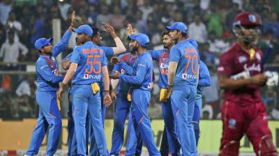 KL Rahul was determined, Rohit Sharma elegance personified and Virat Kohli at his brutal best in India's series-winning 67-run victory over the West Indies in the third T20 International here on Wednesday.