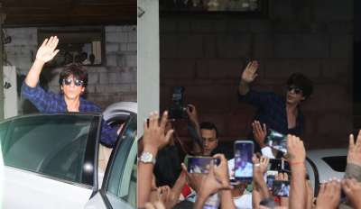 Shah Rukh Khan visited Zoya Akhtar's house to celebrate Christmas