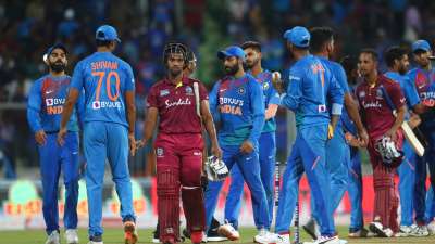 West Indies kept the three-match T20 series alive with a comfortable eight-wicket victory in the second game here on Sunday