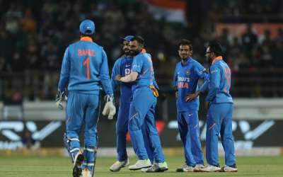 Mohammed Shami returned with 3 wickets as India beat Australia by 36 runs
