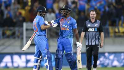 Virat Kohli finished the Super Over in style with a boundary