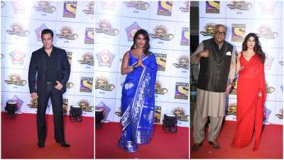 Several celebrities were snapped at the annual Mumbai Police show on Sunday evening. Titled Umang 2020, every year the entertainment night sees Bollywood A-listers attending the awards show as a mark of appreciation and respect to the police force for their unwavering efforts and round-the-clock service.