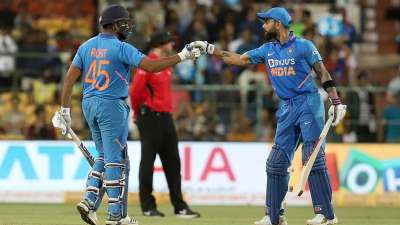 A century from Rohit Sharma and a masterful 89 from captain Virat Kohli took them to a 7-wicket win over Australia in the third and final ODI between the two sides.