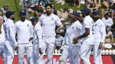 India staged a late fightback to pull things back a bit after two bad sessions