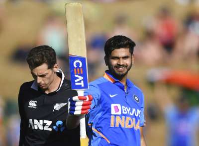 Young batsman Shreyas Iyer's maiden ODI hundred went in vain as New Zealand defeated India by four wickets in the series-opener on Wednesday.