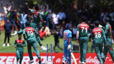 Bangladesh clinched their maiden ICC U-19 World Cup title after beating favourites India by three wickets in the summit clash on Sunday.