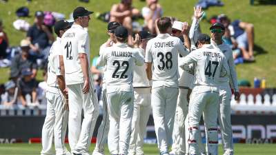 Riding on the brilliant performance of their pacers, New Zealand on Monday comfortably defeated India by 10 wickets in the first Test played at the Basin Reserve.