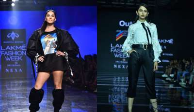 Neha Dhupia, Sunny Leone, Rakul Preet Singh walked the ramp on Day 1 of Lakme Fashion Week Spring/ Summer 2020.