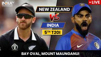 India vs New Zealand 5th T20I Watch IND vs NZ Live cricket match