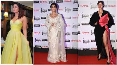 Filmfare hosted a curtain-raiser event in Mumbai last night on February 2 which was attended by many Bollywood biggies.&amp;nbsp; Check out the photos from the red carpet of the starry affair.