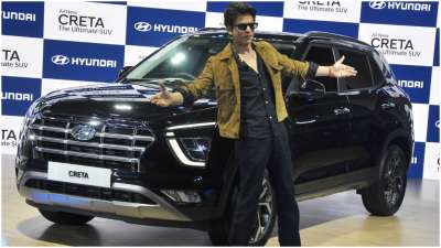 Shah Rukh Khan unveiled the all-new Hyundai Creta at the 2020 Auto Expo in Greater Noida today.