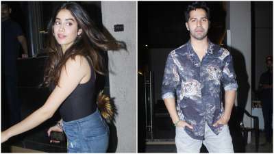 Several Bollywood stars arrived at filmmaker Shashank Khaitan's residence on the occasion of his birthday on Thursday night.