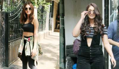 Tara Sutaria and Ileana D'Cruz were spotted in and around Mumbai. The girls picked up black outfits for the day and we have to admit that they nailed it.