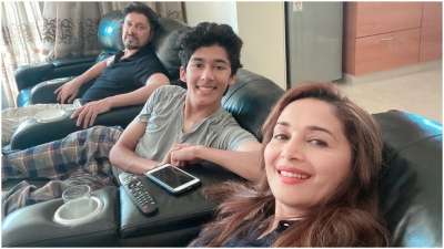Madhuri Dixit Nene is making the most of this quarantine by spending some quality time with her family.