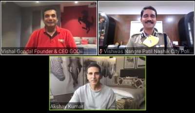 Akshay kumar fitness online band