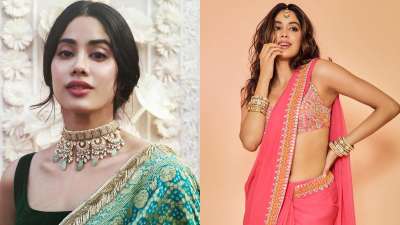 Janhvi Kapoor's saree looks will steal your hearts and attention