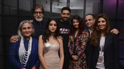 The Bachchan family always stand and support each other in their new ventures and successes. Be it each other's film or other business ventures, they are each other's solid support