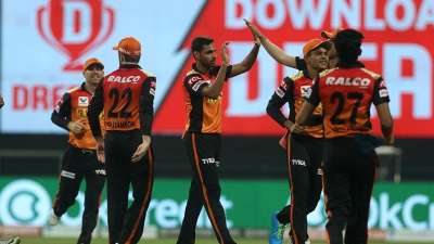 Sunrisers Hyderabad beat Delhi Capitals by 15 runs to secure their first win of the season.
