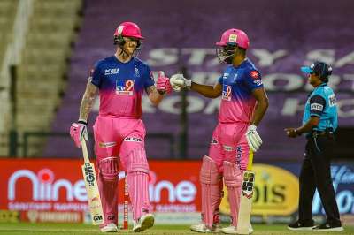 Ben Stokes and Sanju Samson made a mockery of a target of 196 set for them by the Mumbai Indians (MI) by helping Rajasthan Royals (RR) chase down with eight wickets and nearly two overs to spare.