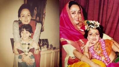 The dream girl of Bollywood, Hema Malini has turned 72 today. Check her unseen pictures with daughter Esha Deol and Ahana Deol here.