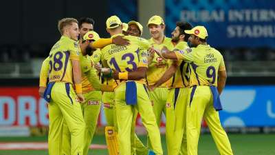 After putting a respectable 167/6 wickets in 20 overs, some disciplined and economical bowling helped CSK restrict their opponents at 147/8 wickets in 20 overs at the Dubai International Cricket Stadium.