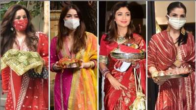 Every year, Anil Kapoor&amp;rsquo;s wife Sunita Kapoor hosts Karwa Chauth celebrations and puja which is attended by their family and close friends.&amp;nbsp;