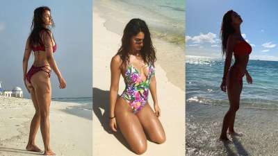 Disha Patani is easily one of the hottest actresses in the business. She loves flaunting her well-toned body and keeps sharing her bikini pics on social media