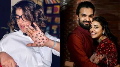 Tahira Kashyap's corona inspired mehendi to Kajal Agarwal's first Karwa Chauth, what celebs posted on Insta