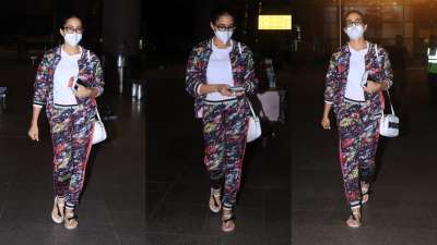 Sara Ali Khan who usually keeps her fashion game casual and chic, was spotted on the Mumbai airport recently.