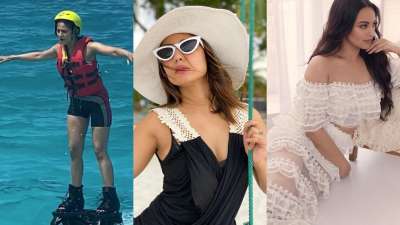 Insta Trends: Hina's photgraphy skills in Maldives, Rakukpreet's 'water freak' post to Shilpa's fitness mantra
&amp;nbsp;