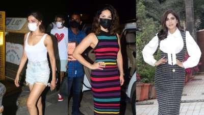 Deepika, Siddhant snap after shooting, Taapsee, Sunny Leone spot in Juhu&amp;nbsp;