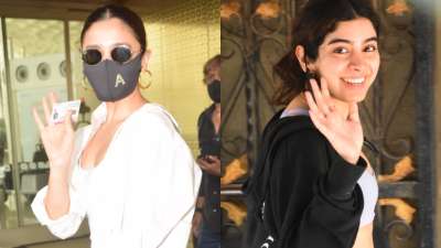 Bollywood celebrities stepped out in the city looking their best. While Alia Bhatt and Warina Hussain made a statement at the airport, Sara Ali Khan, Khushi Kapoor and others were clicked at their gym.