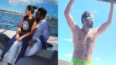 Kumkum Bhagya actor Shabir Ahluwalia is enjoying the beach life with wife Kanchi Kaul these days