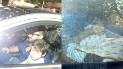 Kareena Kapoor, Taimur &amp;amp; Saif Ali Khan return home with their second baby. See FIRST picture of newborn