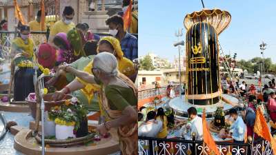 Devotees celebrating mahashivratri across India