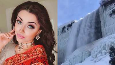 From Aishwarya Rai's lookalike Aamna Imran to half-frozen Niagara Falls pics that are taking over internet