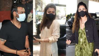 Ajay Devgn to Rashmika Mandanna: Celebs flaunt high style quotient as they get snapped&amp;nbsp;
