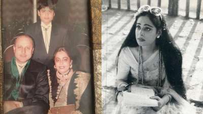 Veteran actress Kirron Kher has been diagnosed with multiple myeloma, a cancer of plasma cells, and is undergoing treatment. The news was shared by the 68-year-old actress husband, actor Anupam Kher, and son, actor Sikandar Kher, in a Twitter statement on Thursday. Here are some of the throwback pictures of the Anupam and Kirron to remind us of the endearing couple they are: