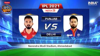 Live IPL 2021 Match PBKS vs DC Watch Punjab Kings vs Delhi Capitals Live Online on Hotstar India TV